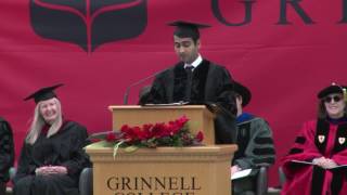 Kumail Nanjiani ’01 2017 Grinnell College Commencement Address [upl. by Nightingale214]