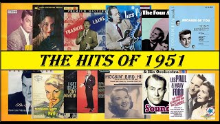 The Hits Of 1951  Best Selling 50s songs  Greatest Music Fifties  Chart Playlist [upl. by Cello]