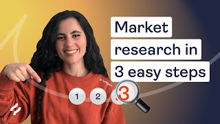 How to do market research in 3 easy steps [upl. by Yllac983]