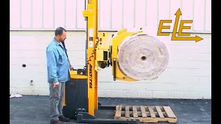 RCR2040 Roll Handling Lift Truck Attachment  Easy Lift Equipment [upl. by Evan]