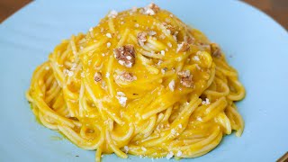 How to Make PASTA with PUMPKIN Sauce Like an Italian [upl. by Aciretehs]