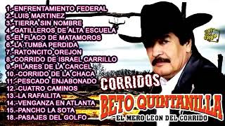 Beto Quintanilla  CORRIDOS PESADOS MIX 2021 [upl. by Jolenta]