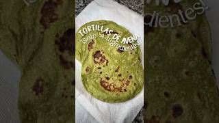 🍃TORTILLAS DE AVENA CON ESPINACAS 🍃tortillas tortillasdeavena tortillasfit avena recetasfit [upl. by Jecoa]