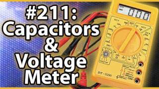 Is It A Good Idea To Microwave Capacitors amp Voltage Meters [upl. by Ynohtnaleahcim]