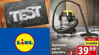 💥Crash test quotASPIRATEUR EAU ET POUSSIÈRE PARKSIDE quot 3999€ 💥 [upl. by Gomer]