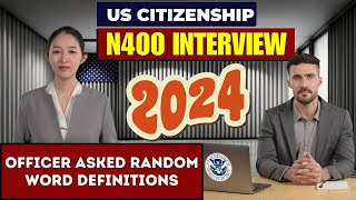 New US Citizenship Test 2024  Can you pass n400 Naturalization interview [upl. by Enialem]