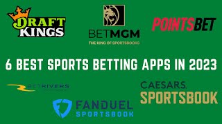 Best 6 Sportsbook Apps in 2023 Which Sportsbook App Is Best For You DraftKings  FanDuel  Caesars [upl. by Ssilb289]