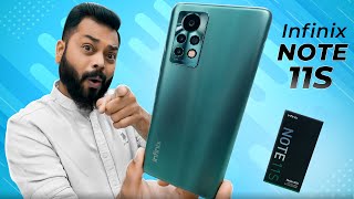 Infinix Note 11s Unboxing amp First Impressions⚡Budget Gaming Smartphone 120Hz Helio G96 12999 [upl. by Allan]