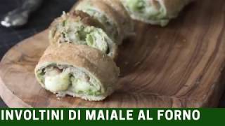 Involtini di maiale al forno gratinati [upl. by Schwitzer]