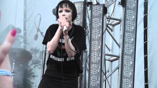 Crystal Castles Celestica live lollapalooza 2011 [upl. by Edgard]