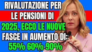 quotRivalutazione Pensioni 2025 Novità e Ritorno al Vecchio Sistemaquot [upl. by Ode10]