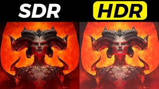 How SDR Outperforms HDR in Diablo 4 – HDR Vs SDR [upl. by Sisxela]