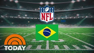 Eagles and Packers set to play first NFL game in South America [upl. by Akemyt]