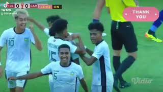 TimorLeste U19 vs Cambodia [upl. by Heigl]