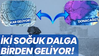 HEM BALKANLARDAN HEM DE SİBİRYADAN GELİYOR KAR KAPIDA [upl. by Ben812]