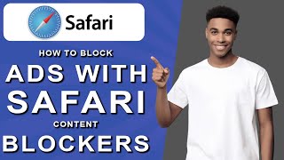 How to block ads with safari content blockers 2024 [upl. by Nella123]