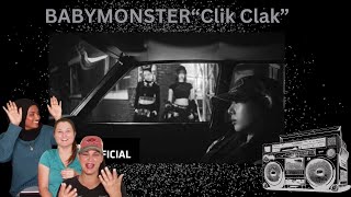 BABYMONSTER  CLIK CLAK MV  Reaction [upl. by Kevina]