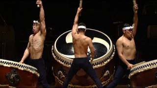 Kodo  quotODaikoquot  HD japanese drummers  Taiko  tambours géants Japon [upl. by Inaja]