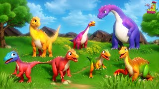 Therizinosaurus Action Packed Adventure  Wild Dino Food Quest  Jurassic Comedy Cartoons [upl. by Yellhsa]