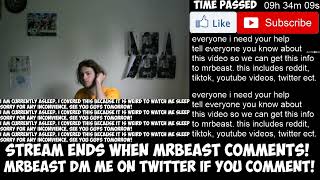 Part 3 Listening To The MrBeast Theme Song Until MrBeast Comments Livestream Aired 05302020 [upl. by Ahsac]