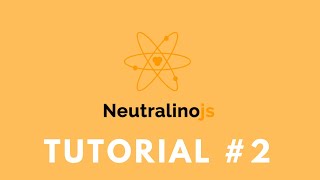 Building your first application with Neutralinojs  Tutorial 2 [upl. by Htinnek]