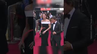 Tom Cruise rompió el protocolo con Kate pero ella lo puso su lugar shorts [upl. by Sherr504]