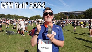 Copenhagen Half Marathon 2024 Race Vlog  Running In The Capital Of Denmark [upl. by Eciened]