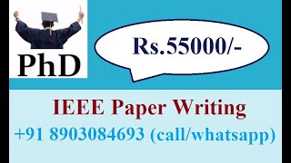 IEEE Paper writing amp Publishing  Paper writing  Coding Implementation  Review ampPublishing Support [upl. by Qifahs]