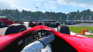 Ferrari F2004 Race Onboard Pure Sound [upl. by Ninnette]