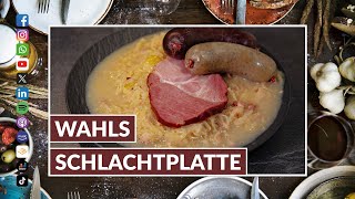 Wahls Schlachtplatte im bewährten Kochbeutel [upl. by Finkelstein]