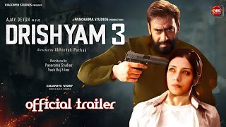 Drishyam 3  Official Trailer  Ajay Devgn  Tabu Shriya SaranAkshaye Khanna [upl. by Wanda]