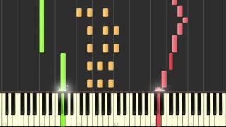 Yoshis New Island Overworld theme Synthesia [upl. by Jamnes]