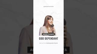 Amanda Zevannya  God Dependant Kerinduanku Church [upl. by Borlow]