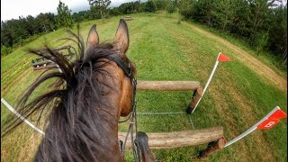 Helmet Cam Riot Gear 2021 Area III Intermediate Horse Championships [upl. by Catt]