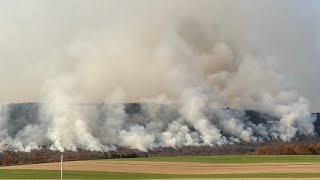 🔴 PA Wildfire  Blue Mountain  Live Storm Chaser  Pennsylvania Storm Chasing IRL  Day 2 [upl. by Ydarb310]