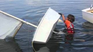 Sailing Summer Program 2011 Rig amp Capsized [upl. by Idmann]