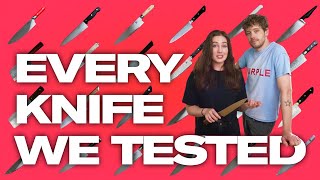 Chefs Knife Speed Review the Best and Worst Chefs Knives We Tested in 2023 [upl. by Llennor]