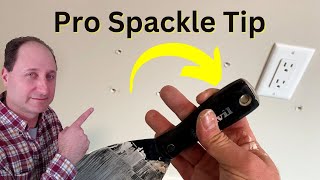 Pro Spackle Knife Trick  Must See [upl. by Guinna]