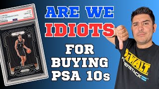 Are PSA 10 Graded Sports Cards Overrated We Debate [upl. by Ailahs210]