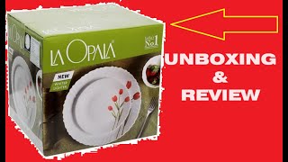 Laopala Dinner set 33 set review and unboxing [upl. by Joelle]