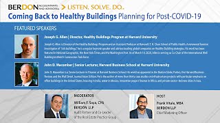 BERDON Webinar Coming Back to Healthy Buildings [upl. by Voe680]