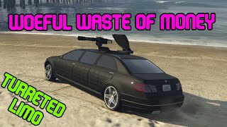 GTA Review  Turreted Limo  SALE  Why Its Not Worth It [upl. by Amrita]