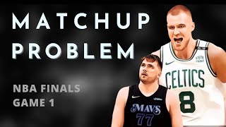 Bostons scheme breaks the Mavs offense  NBA Finals Game 1 analysis [upl. by Novak]