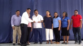 Mined reconoce a impulsores de la meta de matricula en Managua [upl. by Annodas759]