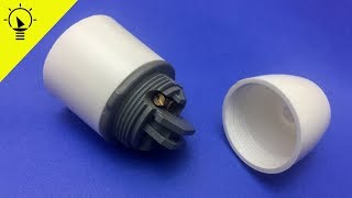 How to wire a Light Bulb Holder [upl. by Gunas]