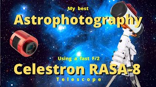 Astrophotography with a Super Fast RASA F2 Telescope [upl. by Ssilem210]