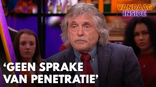 Johan Derksen reageert op ophef na kaarsverhaal Geen sprake van penetratie  VANDAAG INSIDE [upl. by Llatsyrk]