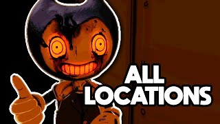 ALL Hidden Wandering Sin SECRETS in Bendy and the Dark Revival TetraBitGaming [upl. by Rhodes554]