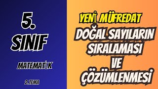 5sınıf doğal sayılarda çözümleme ve sıralama [upl. by Germaun]