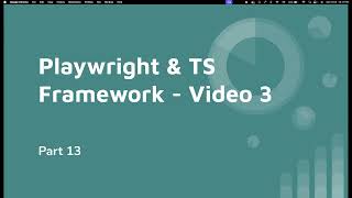 Part 13  ESLint Setup  Playwright ESLint Plugin Setup  Playwright amp TS Framework [upl. by Strage]